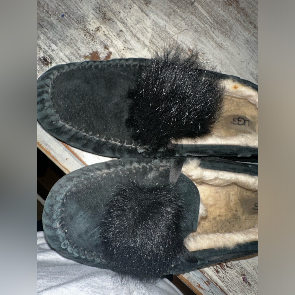 Ugh Pom Pom slippers